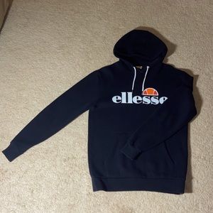 [ELLESSE] Boyfriend Hoodie w/ Chest Logo